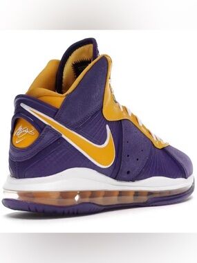 Nike LeBron VIIi 8 QS Lakers size 9.5